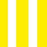 2 Inches White and Yellow Stripes Poly Cotton Fabric