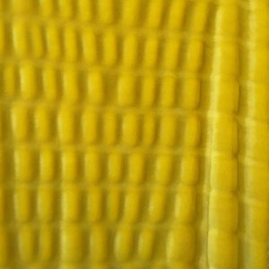 Yellow Mustard Stretch Tissavel Chinchilla Faux Fake Fur Fabric