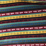 Indian Native American African 3 Print Anti Pill Fleece Fabric