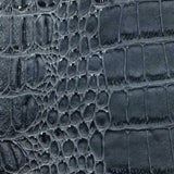 Gray Alligator Vinyl Fabric