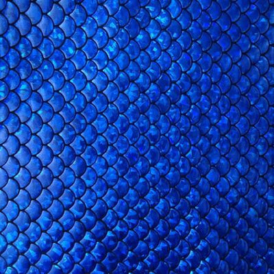 Royal Blue Mermaid Fish Scale