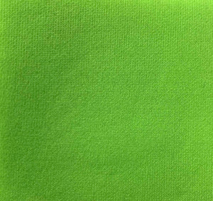 Neon Light Green Super Techno Neoprene Scuba Knit 4-way Stretch Fabric