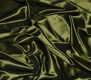 Olive Taffeta Solid Fabric