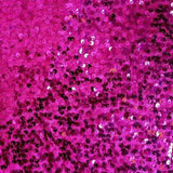 Fuchsia Mini Glitz Sequin Mesh Fabric