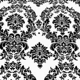 White Taffeta Flocking Damask Fabric