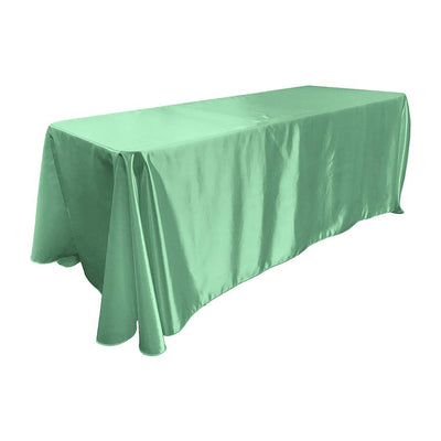 Tiffany Bridal Satin Rectangular Tablecloth 90 x 132