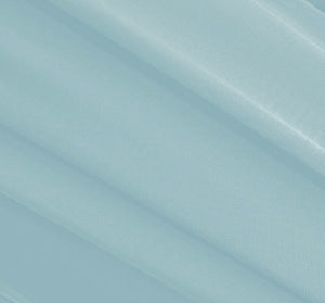 Baby Blue Stretch Mesh Fabric