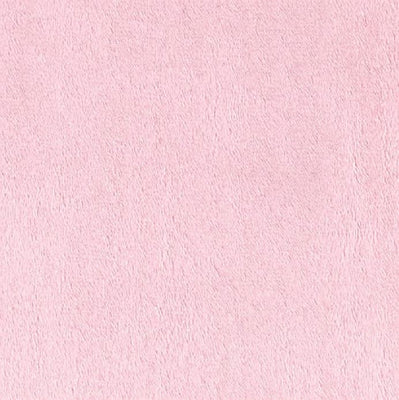 Light Pink Solid Minky Fabric