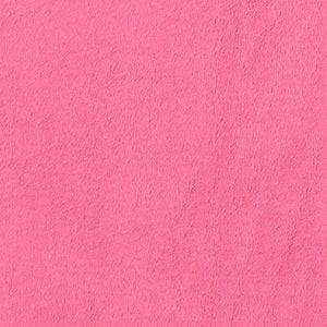 Fuchsia Solid Minky Fabric