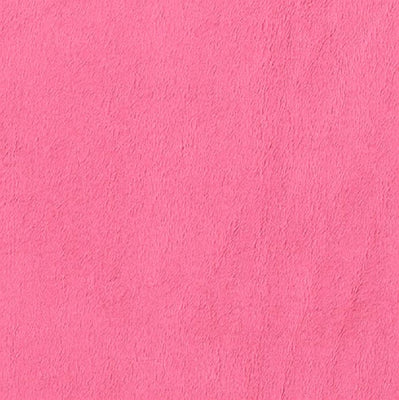 Fuchsia Solid Minky Fabric