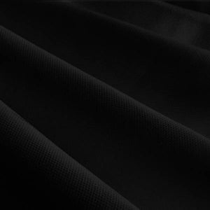 60" Black Broadcloth Fabric