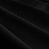 60" Black Broadcloth Fabric