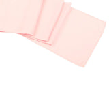 Blush Polyester Table Runner