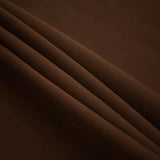 Brown Polyester Poplin (120") Fabric