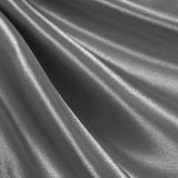 Gray Bridal Satin Fabric