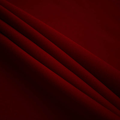 Burgundy Poly Poplin Fabric