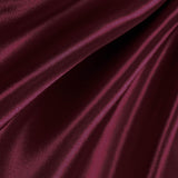 Burgundy Poly Satin Fabric / 50 Yards Roll