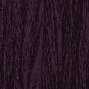 Plum Crushed Taffeta Fabric