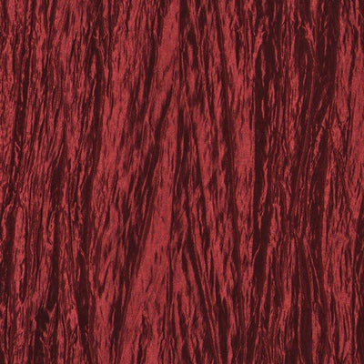 Cranberry Red Crushed Taffeta Fabric