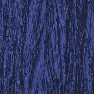 Royal Blue Crushed Taffeta Fabric