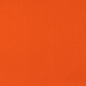 Orange Twill Fabric