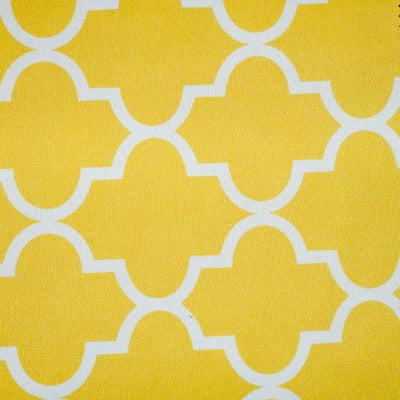 Yellow Moroccan Canvas Fabric Waterproof Outdoor Fabric