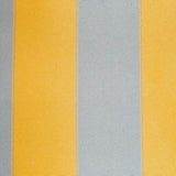 Mustard Gray Stripe Canvas Waterproof Outdoor Fabric