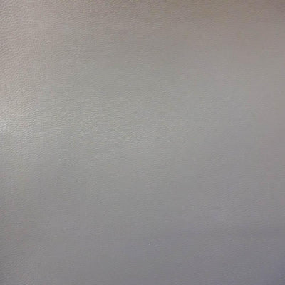 Gray 0.9 mm Thickness Soft Semi-PU Faux Leather Vinyl Fabric / 40 Yards Roll