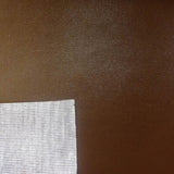 Brown 0.9 mm Thickness Soft Semi-PU Faux Leather Vinyl Fabric