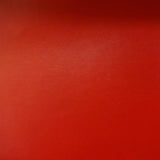 Red 0.9 mm Thickness Soft Semi-PU Faux Leather Vinyl Fabric / 40 Yards Roll