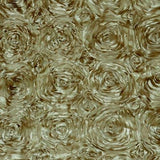 Dust Rosette Satin Fabric