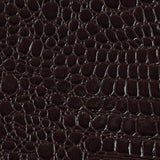 Dark Burgandy Vinyl Crocodile, 55" Inches Wide