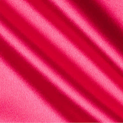 Fuchsia Crepe Back Satin Fabric