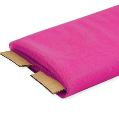 Fuchsia Nylon Tulle Fabric, 54