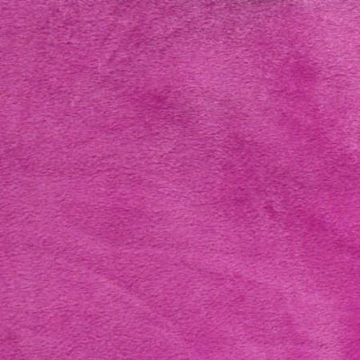 Fuchsia Velboa Fur Solid Short Pile / 50 Yards Roll