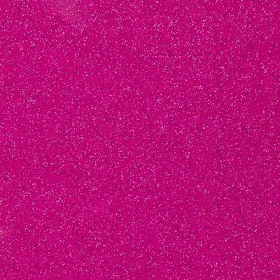 Fuchsia Glitter Sparkle Metallic Faux Fake Leather Vinyl Fabric / 40 Yards Roll