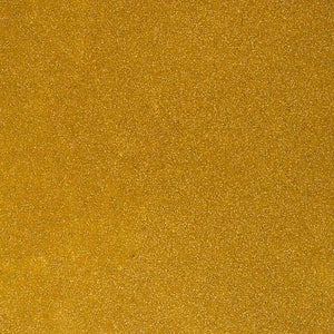 Gold Glitter Sparkle Metallic Faux Fake Leather Vinyl Fabric / 40 Yards Roll