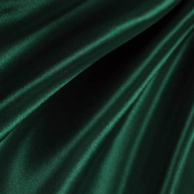 Hunter Green Poly Satin Fabric / 50 Yards Roll