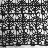 Black Corded Lace Fabric