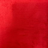 Crimson Luxury Stretch Suede Foam Backed Fabric