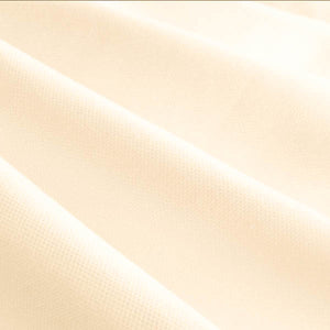 60" Ivory Broadcloth Fabric