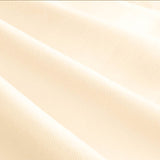 60" Ivory Broadcloth Fabric