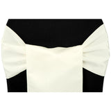 (12 Pack ) Ivory Satin Sash