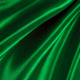 Emerald Green Poly Satin Fabric