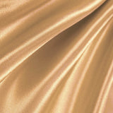 Bridal Satin Khaki Fabric