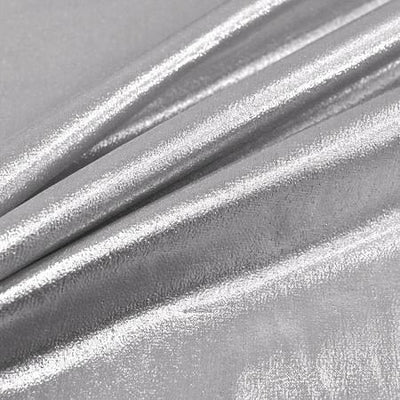 Silver Tissue Lame Fabric