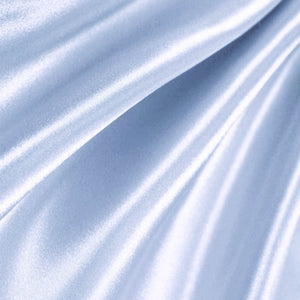 Baby Blue Poly Satin Fabric