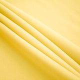 Yellow Polyester Poplin Fabric