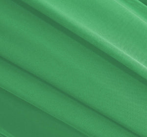 Light Green Stretch Mesh Fabric