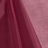 Burgundy Mirror Organza Fabric